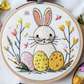 Bunny with Flowers and Egg image 0