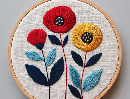 Folk Flowers 4 image 0