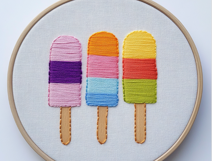 Rainbow Popsicles image 0