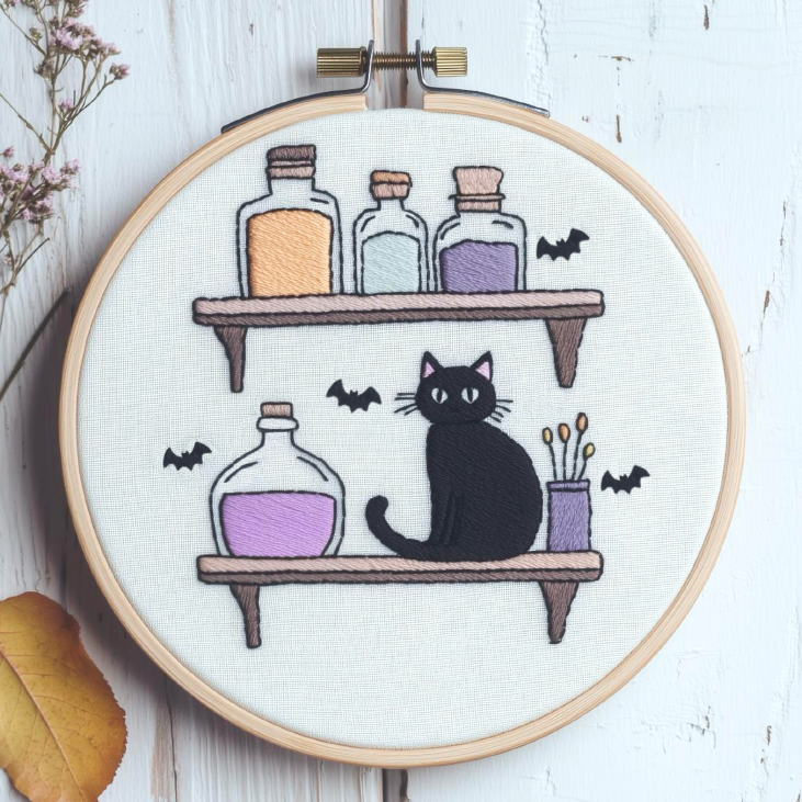 Black Cat & Potions image 0