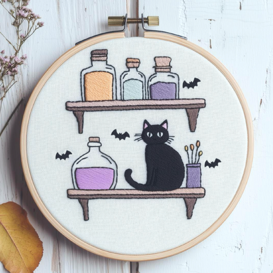 Black Cat & Potions image 0