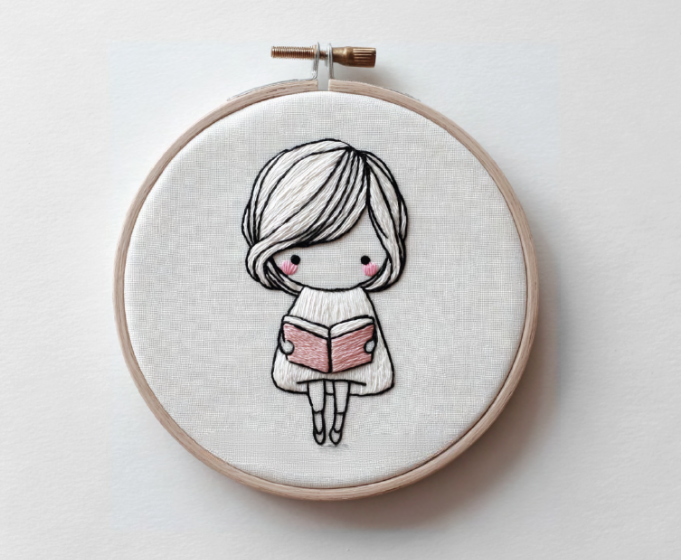 Girl Reading 1 image 0