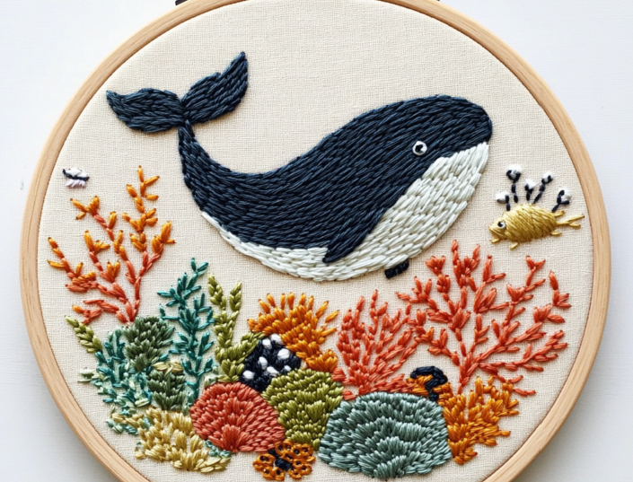 Whale & Coral image 0
