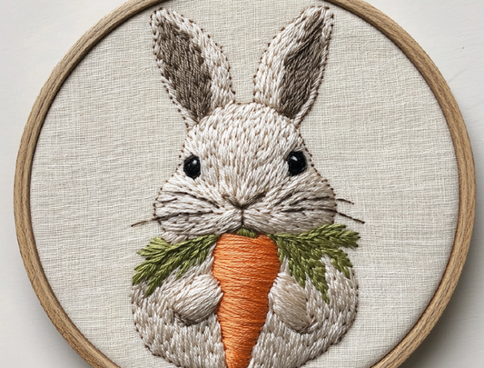 Bunny With Carrot image 0