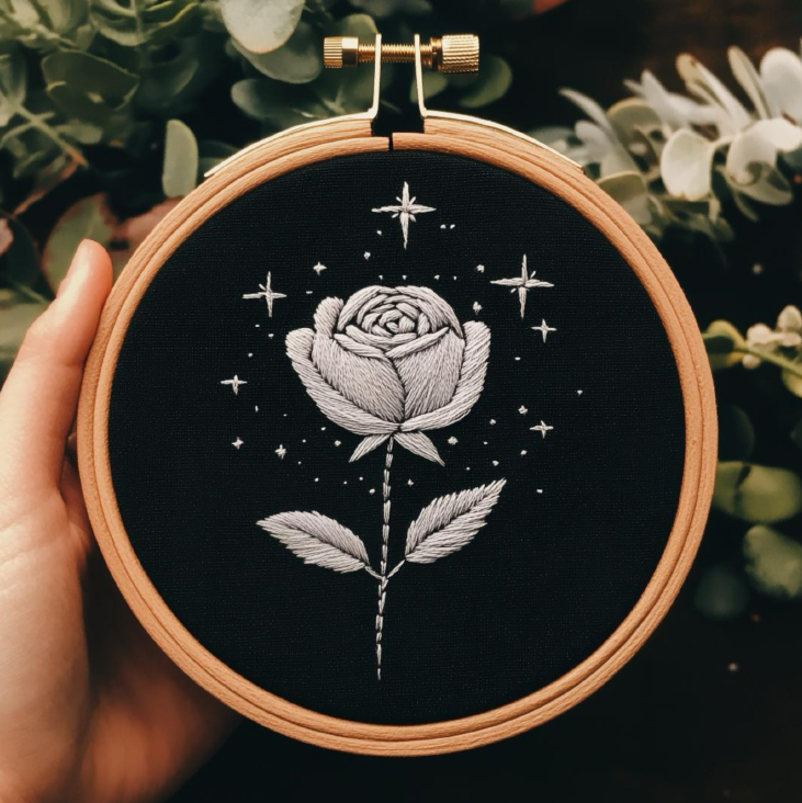 Rose and Stars image 0