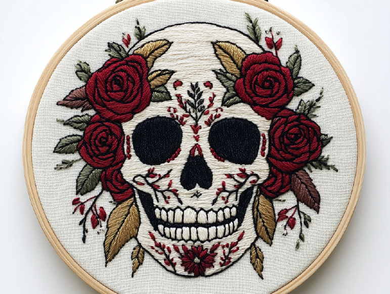 Floral Skull image 0