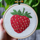 Large Retro Strawberry image 0