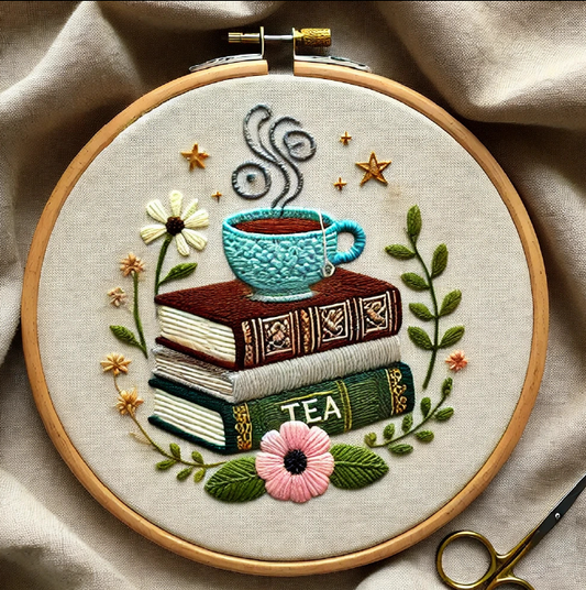 Cup of Tea & Books image 0