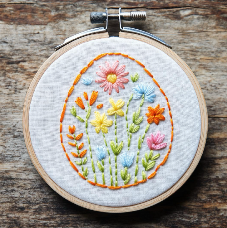 Floral Easter Egg image 0