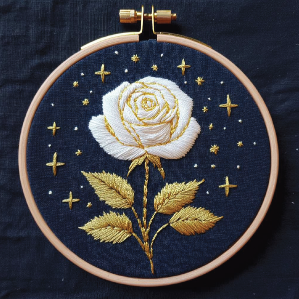 Celestial White Rose image 0
