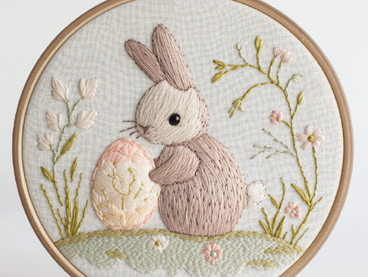 Baby Bunny & Egg image 0